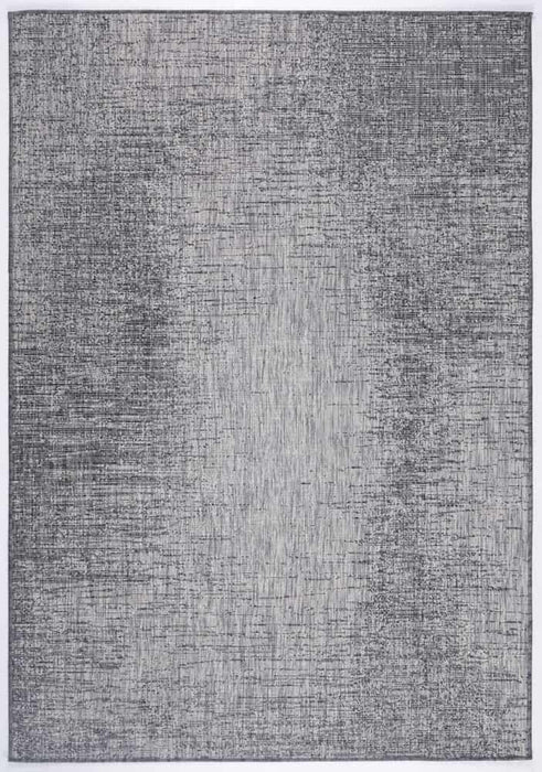 Abstract Area Rug Outdoor Gray