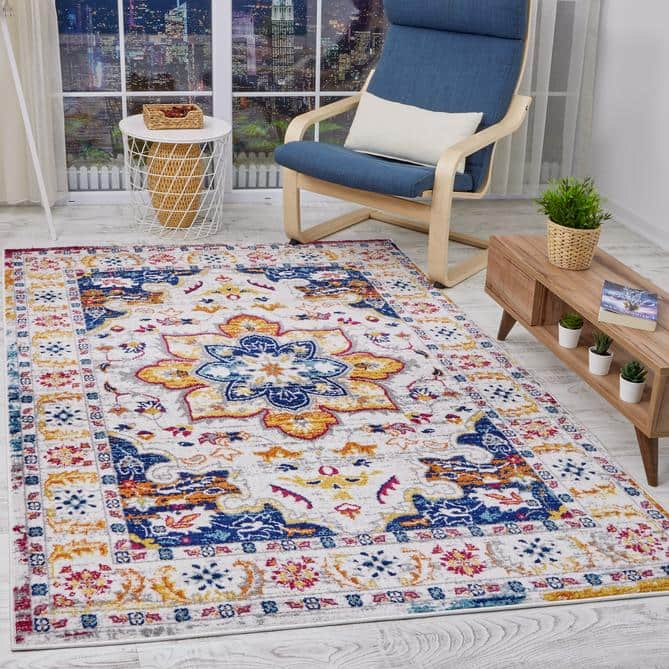 Bohemian Distressed Area Rug — AntepRugs®