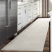 Solid Modern Area Rug White